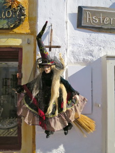 puppet shop in Oia, Greece