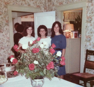 Granny's dining room and roses